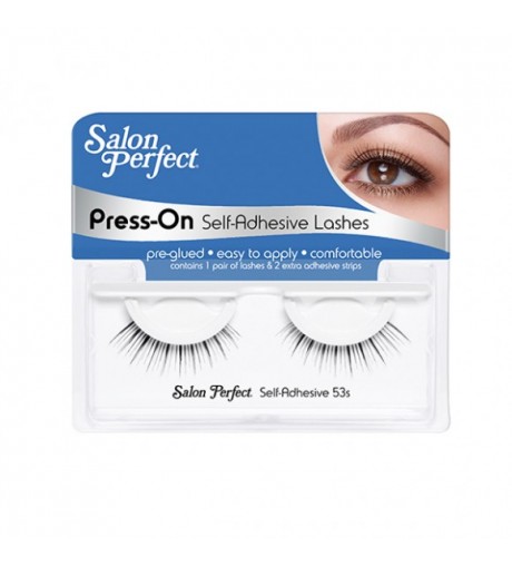 Pestañas Postizas Press - On Self / Adhesive Lashes Salon Perfect.